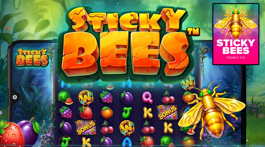 Games Sticky Bees Permainan Strategi dan Aksi